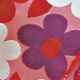 Wire Edge Print Euro Pop 2.5 Inch 20 Yards Red