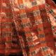 French Wired Lame Check Abby 1.5 Inch 27 Yards Copper