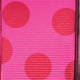 Wired Grosgrain w Large Dots Pinks 1.5 inch 27 yards