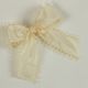 Wired Pico Edge Taffeta Loop 1.5 Inch 27 Yards Cream