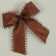 Wired Pico Edge Taffeta Loop 1.5 Inch 27 Yards Chocolate