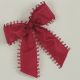 Wired Pico Edge Taffeta Loop 1.5 Inch 27 Yards Bordeaux