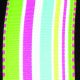 Wired Multi Stripe 1.5 in x 27 yards Green/Pink/Blue/Yellow Grosgrain