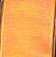 Wired Shiny Orange Taffeta 1.5 inch by 27 yards