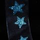 Wired Sheer Bright Star Blue 1.5 inch  27yards