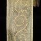 Wired Metallic Gold Semi Sheer Swirl 1.5 in  27yards
