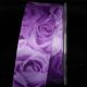 Purple 1.5 inch 27 yards Rose Day Wired Ribbon