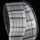 Wired French Check 1.5 inch 27 yards White/Grey