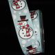 Wired Snowman 1.5  inch 27 yards Lt. Blue