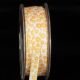 Yellow 3/8 inch 27 yards Inga's Flower Print Grosgrain Ribbon