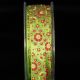 Green 5/8 inch 27 yards Inga's Print Satin Ribbon