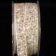 Ivory 5/8 inch 27 yards Inga's Print Grosgrain Ribbon
