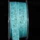 Turquoise 5/8 inch 27 yards Inga's Print Grosgrain Ribbon