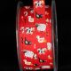 Red 5/8 inch 27 yards Inga's Farm Grosgrain Ribbon