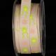 Ivory 5/8 inch 27 yards Inga's Frog Grosgrain Ribbon
