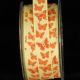 Yellow 5/8 inch 27 yards Inga's B-fly Grosgrain Ribbon