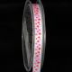 White 3/8 inch 27 yards Inga's Heart Satin Ribbon