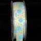 White 5/8 inch 27 yards Inga's Flowers Satin Ribbon
