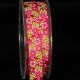 Red 5/8 inch 27 yards Inga's Flowers Satin Ribbon
