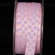 Pink 5/8 inch 27 yards Inga's Dots Grosgrain Ribbon