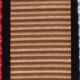 Satin Plisse Ribbon 5/8 inch 27 yards Brown