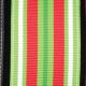 Wired Striped Grosgrain Ribbon 1.5 inch 27 yards Red/Green