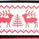 Wired Sweden Elk Ribbon 1.5 inch 27 yards White/Red