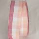 Wired Pastel Check Ribbon Pink/White