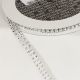 Cut Edge Faux Rhinestone Silver 3/8 inch