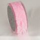 Cut Edge Lace Pink 1.5 inch