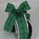 French Wired Anja Plaid Ribbon 1.5 inch by 33 yards Green/Blue