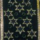 Wired Embossed Velvet Star 2.5 Inch 20 Yards  Hunter