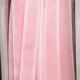 Soft Velvet 3/4 inch by 22 yards Pink Woven Edge