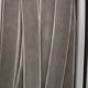 Soft Velvet 1 1/2 inch by 11 yards Silver Grey Woven Edge