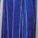 Soft Velvet 3/8 inch by 33 yards Royal Blue Woven Edge