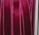 Soft Velvet 3/8 inch by 33 yards Burgundy Woven Edge
