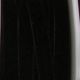 Soft Velvet 3/4 inch by 22 yards Black Woven Edge