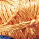 Braided Bacbac Rope 1/16 Inch 30-35 Yards  Orange