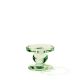 Standing Glass Candle Holder Small Green
