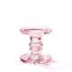 Standing Glass Candle Holder Big Rose