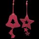 Felt Ornaments Bell & Star 4