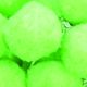 24 Pack  Wire Tie Pon Pon 12 Inch Long  Green
