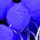 24 Pack  Wire Tie Pon Pon 12 Inch Long  Purple