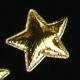Small Metallic Stars Gold