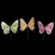Butterflies On Wire Night Glitter 3 Styles x 24 = 72 pcs