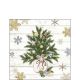 Decorated Branches Cocktail Napkin