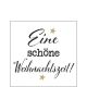 Weihnachtszeit Cocktail Napkin