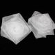 Medium Whte Sheer Roses Box of 48