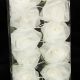 Wired Rose Garland  Set of Six 9 Feet each Ivory