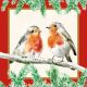 Robins Red Lunch Napkin